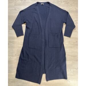 H&M Long Open Front Duster Cardigan Women’s Size XL